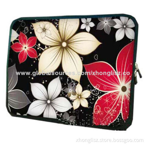 Hot selling, neoprene printing fabric, laptop sleeve